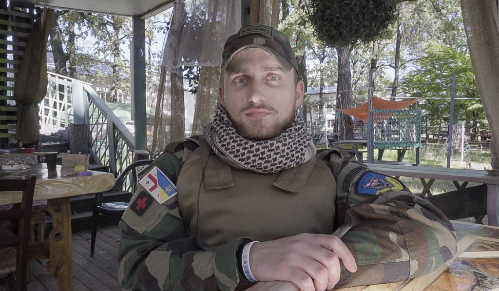 Shqiptari që lufton në radhët e ushtrisë ukrainase…